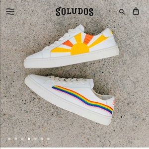 SOLUDOS RAINBOW WAVE SNEAKER!!